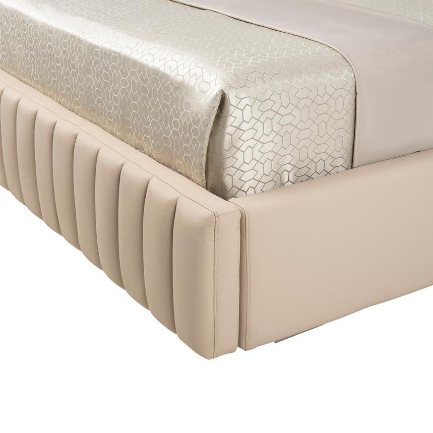 Matteo Taupe King Storage Bed  alternate image, 9 of 10 images.