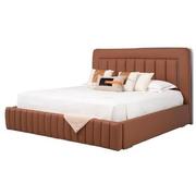 Matteo Brown Queen Storage Bed  main image, 1 of 12 images.