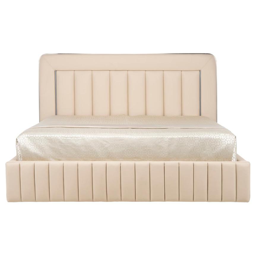 Matteo Taupe Queen Storage Bed alternate image, 2 of 10 images.