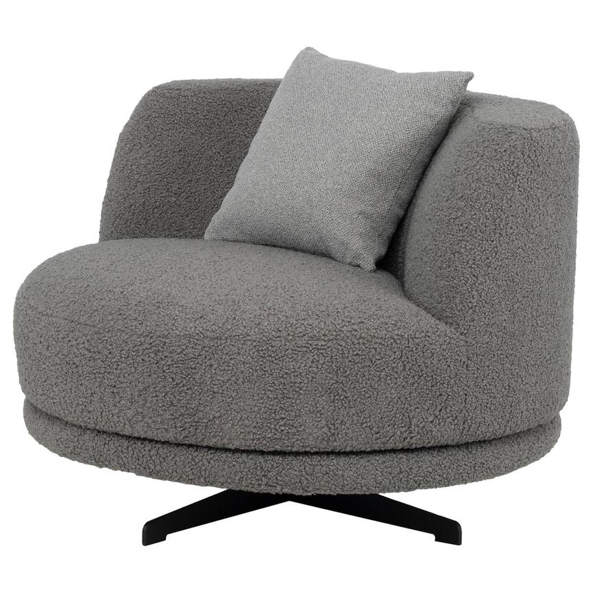 Rhea Gray Swivel Chair  main image, 1 of 8 images.