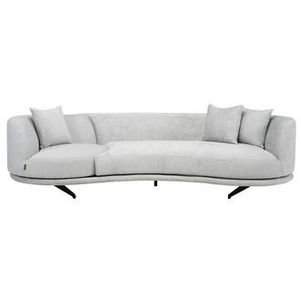 Rhea Gray Swivel Sofa