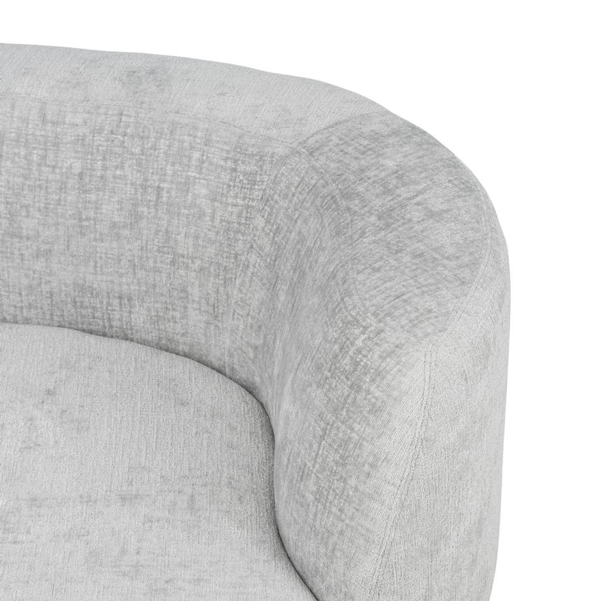 Rhea Gray Swivel Sofa  alternate image, 9 of 11 images.