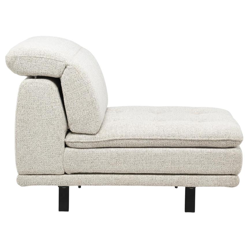 Belana Gray Armless Chair alternate image, 5 of 6 images.