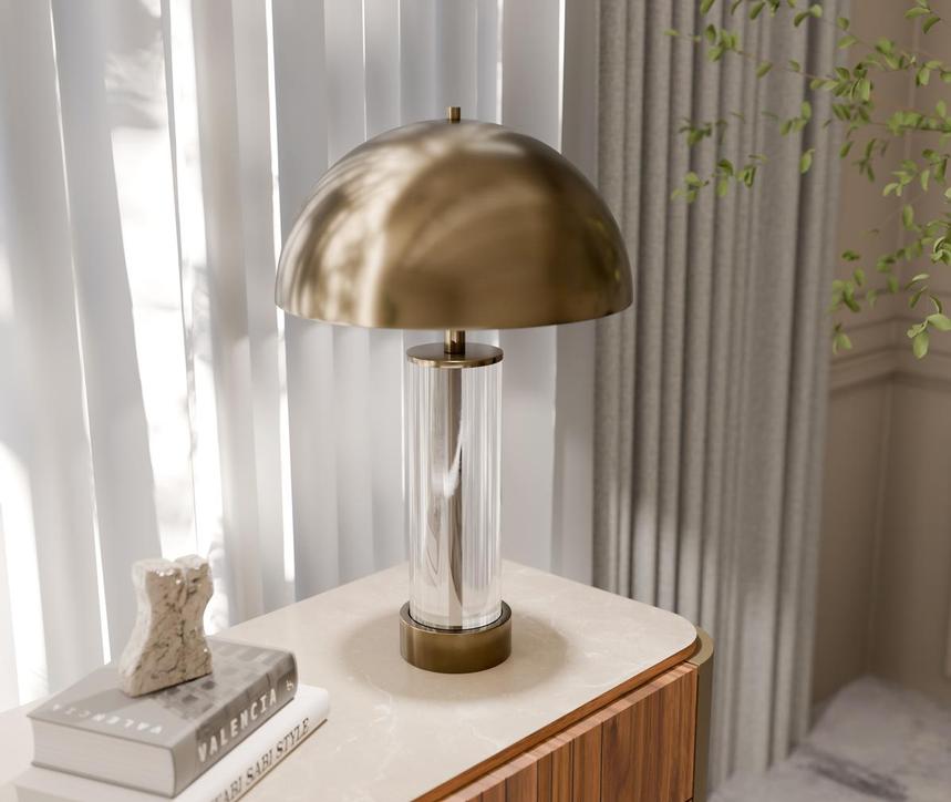 Iggy Gold Table Lamp alternate image, 2 of 6 images.