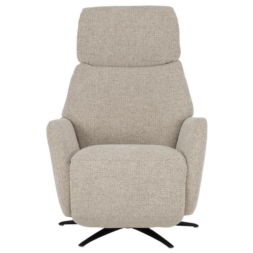 Ezio Beige Power Swivel Recliner w/Massage alternate image, 2 of 11 images.