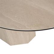 Alabaster Rectangular Dining Table  alternate image, 5 of 6 images.