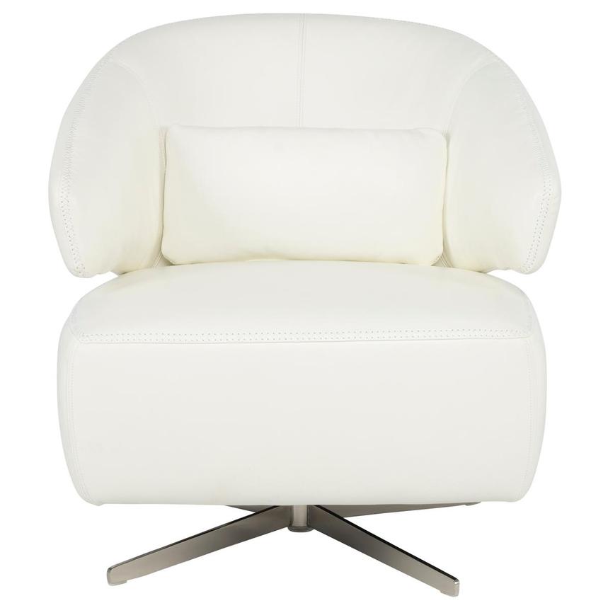 Tivona White Swivel Chair  alternate image, 2 of 9 images.