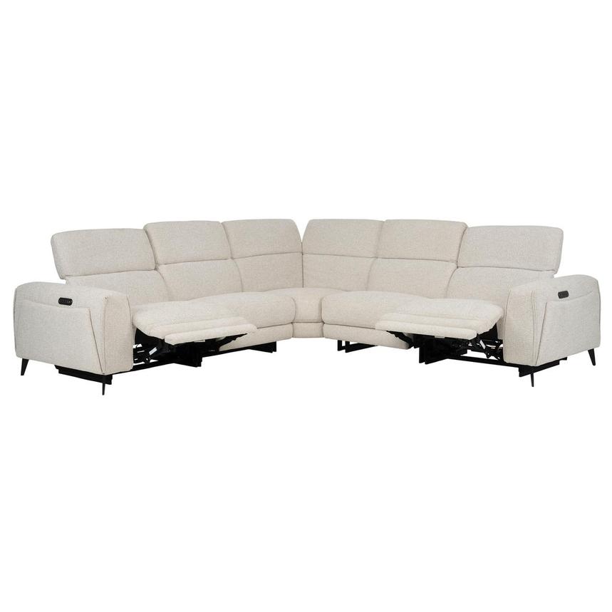 Luke Gray Power Reclining Sectional with 5PCS/2PWR  alternate image, 2 of 9 images.