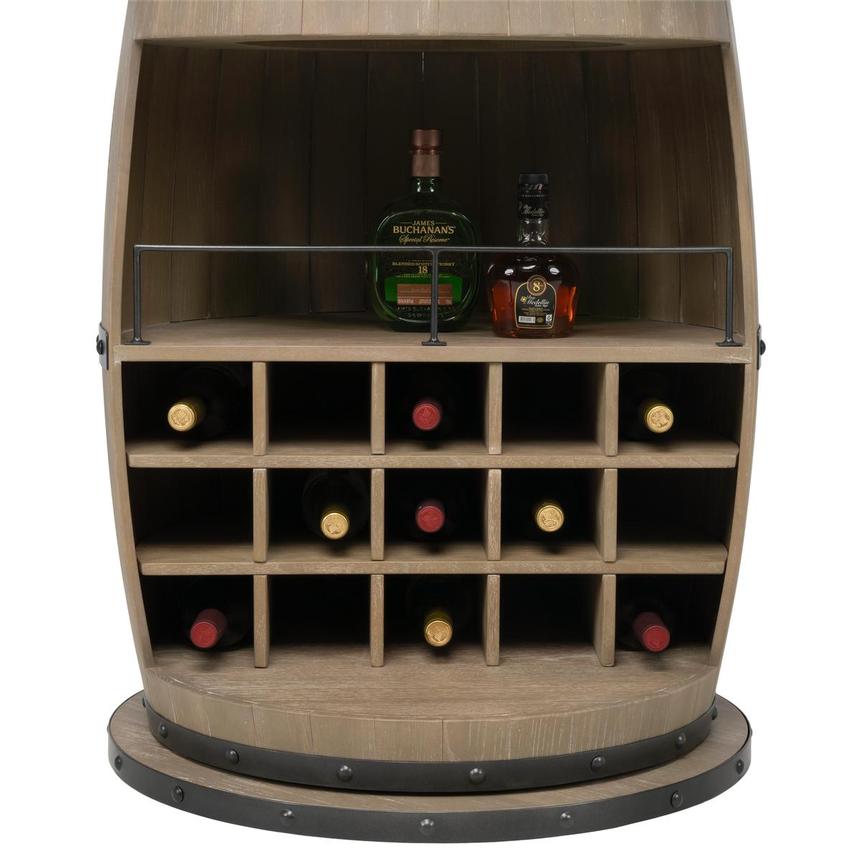 Broc Natural Swivel Wine Rack alternate image, 10 of 12 images.