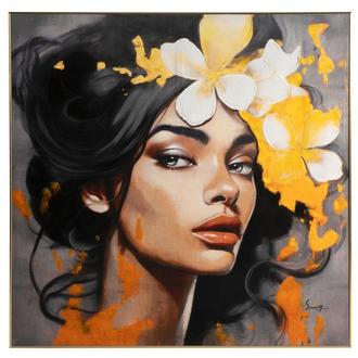 Amina Canvas Wall Art