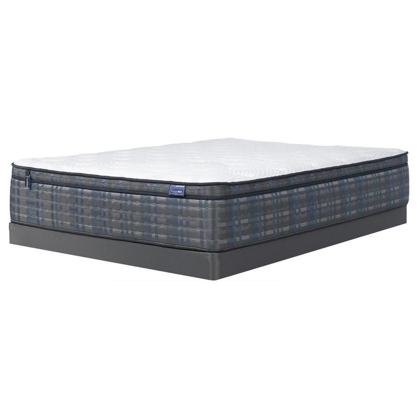 Caprice Gen2 Plush Full Mattress w/Low Foundation by Carlo Perazzi