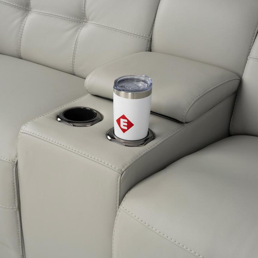 Graystone Home Theater Leather Seating with 5PCS/2PWR  alternate image, 4 of 11 images.