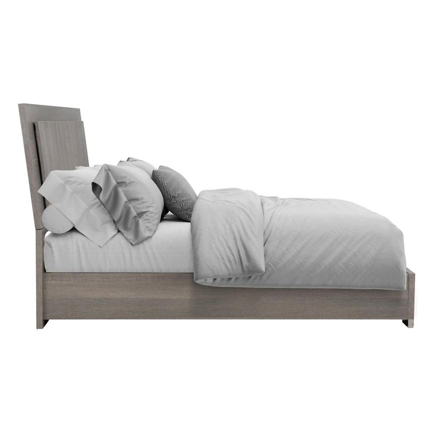 Tivo Gray King Panel Bed  alternate image, 5 of 8 images.