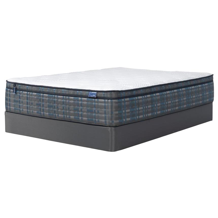 Caprice Gen2 Plush King Mattress w/Regular Foundation by Carlo Perazzi