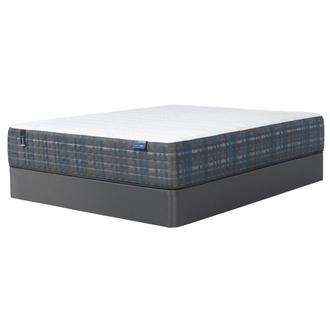 Salermo Gen2-Hybrid Plush King Mattress w/Regular Foundation by Carlo Perazzi