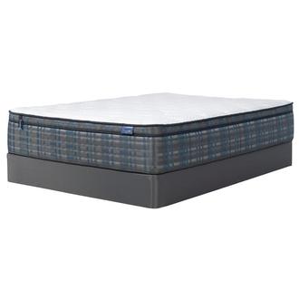 Caprice Gen2 Plush Queen Mattress w/Regular Foundation by Carlo Perazzi