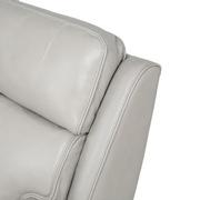 Alex Gray Leather Power Recliner  alternate image, 8 of 12 images.