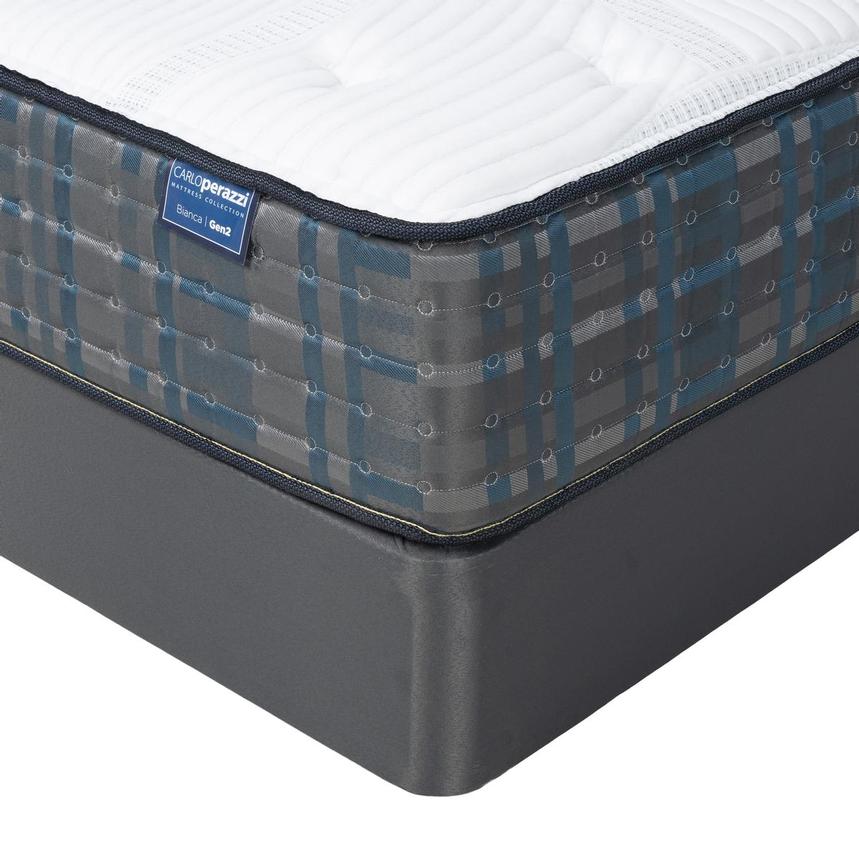 Bianca Gen2 Medium Queen Mattress w/Regular Foundation by Carlo Perazzi  alternate image, 2 of 5 images.