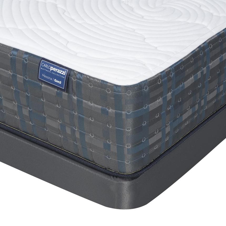Messina Gen2-Hybrid Firm Queen Mattress w/Low Foundation by Carlo Perazzi  alternate image, 2 of 6 images.