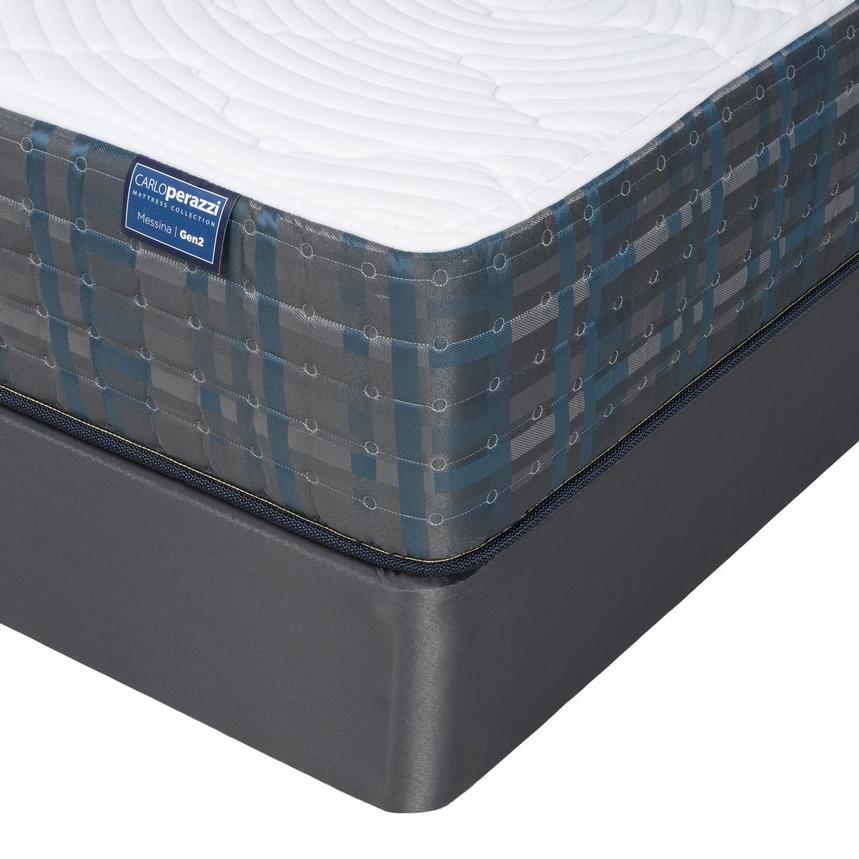 Messina Gen2-Hybrid Firm Queen Mattress w/Regular Foundation by Carlo Perazzi  alternate image, 2 of 5 images.