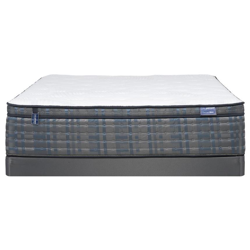 Caprice Gen2 Plush Full Mattress w/Low Foundation by Carlo Perazzi alternate image, 2 of 3 images.