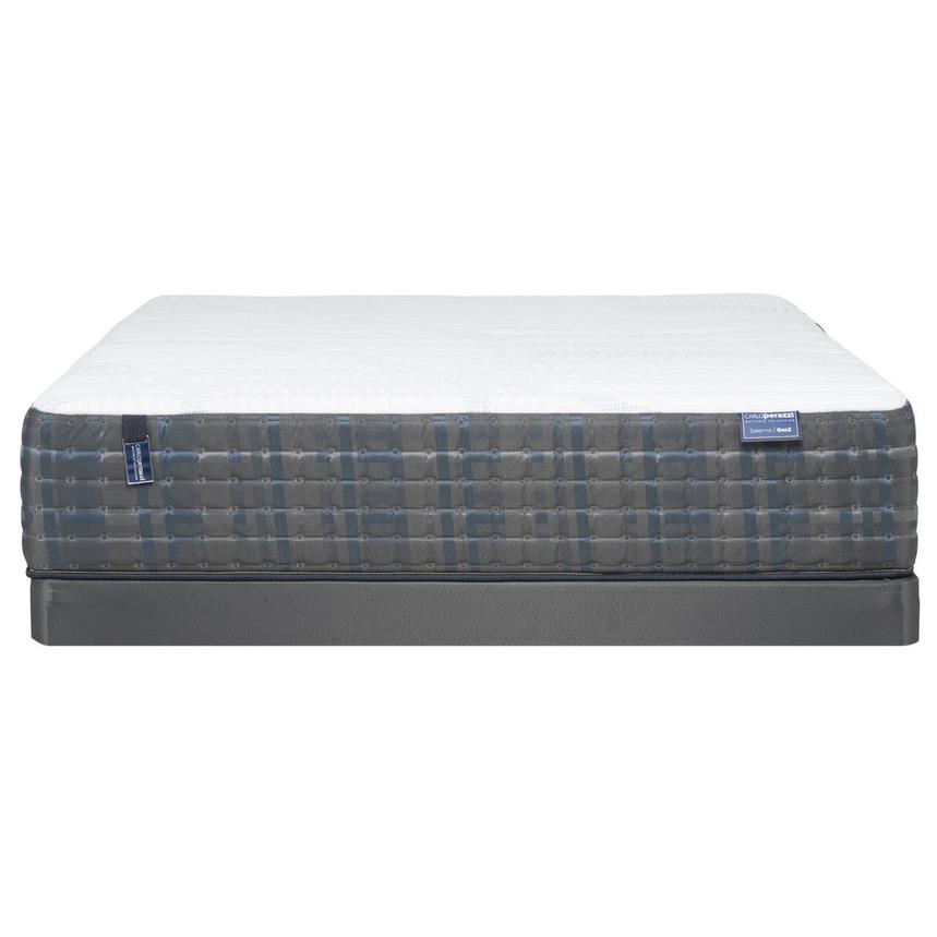 Salermo Gen2-Hybrid Plush King Mattress w/Low Foundation by Carlo Perazzi alternate image, 2 of 3 images.