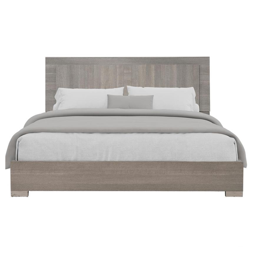Tivo Gray Queen Panel Bed  alternate image, 4 of 8 images.