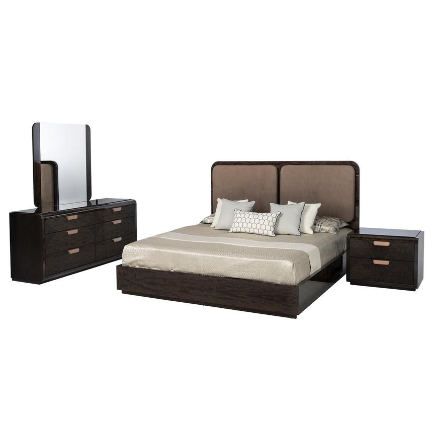 Castano 4-Piece King Bedroom Set  main image, 1 of 5 images.