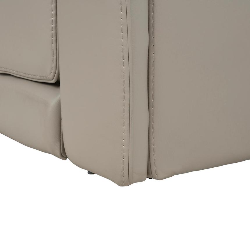 Granite Leather Power Reclining Sectional with 4PCS/2PWR alternate image, 8 of 12 images.
