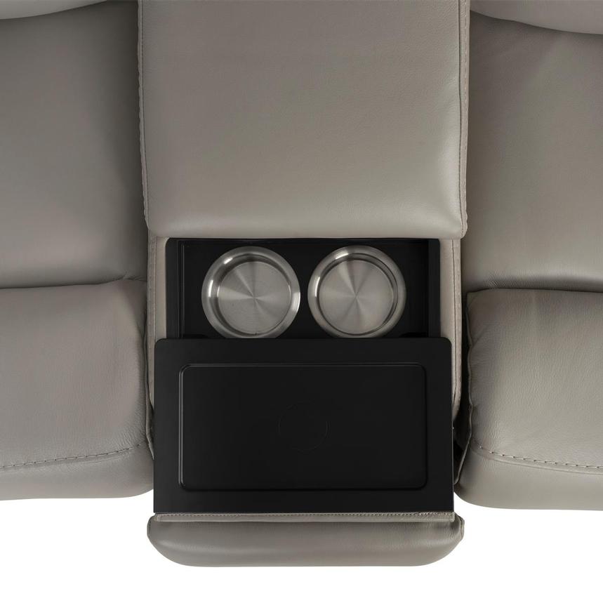 Granite Home Theater Leather Seating with 5PCS/2PWR  alternate image, 6 of 15 images.