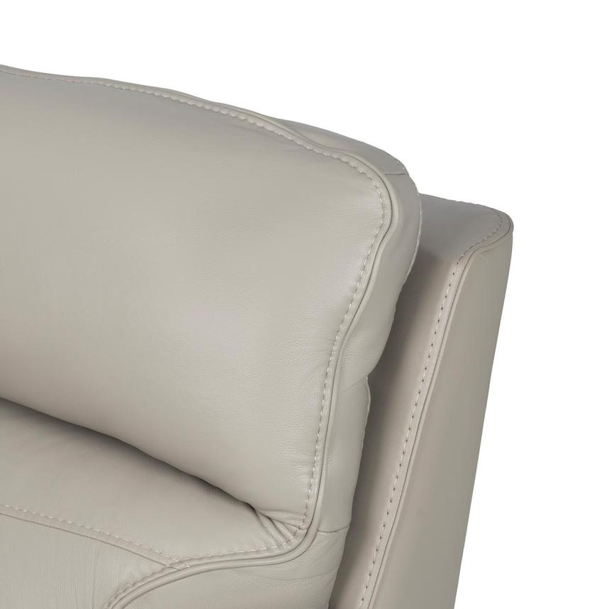 Granite Leather Power Reclining Sectional with 5PCS/2PWR alternate image, 5 of 13 images.