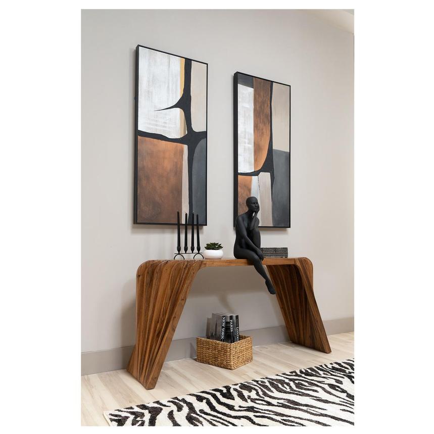 Pensive Black Sculpture | El Dorado Furniture