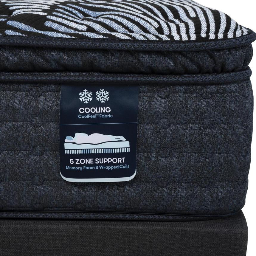 Lexton-Medium Pillow Top King Mattress w/Motion Renew Powered Base by Serta®  alternate image, 6 of 10 images.