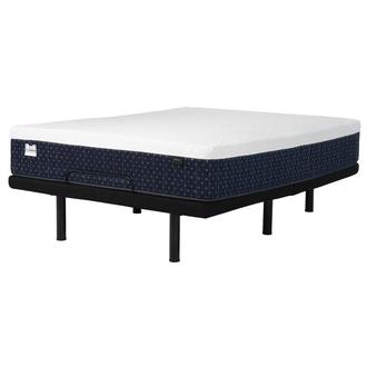 Dorzano Gen2-Medium Queen Mattress w/Legra Powered Base by Carlo Perazzi Elite
