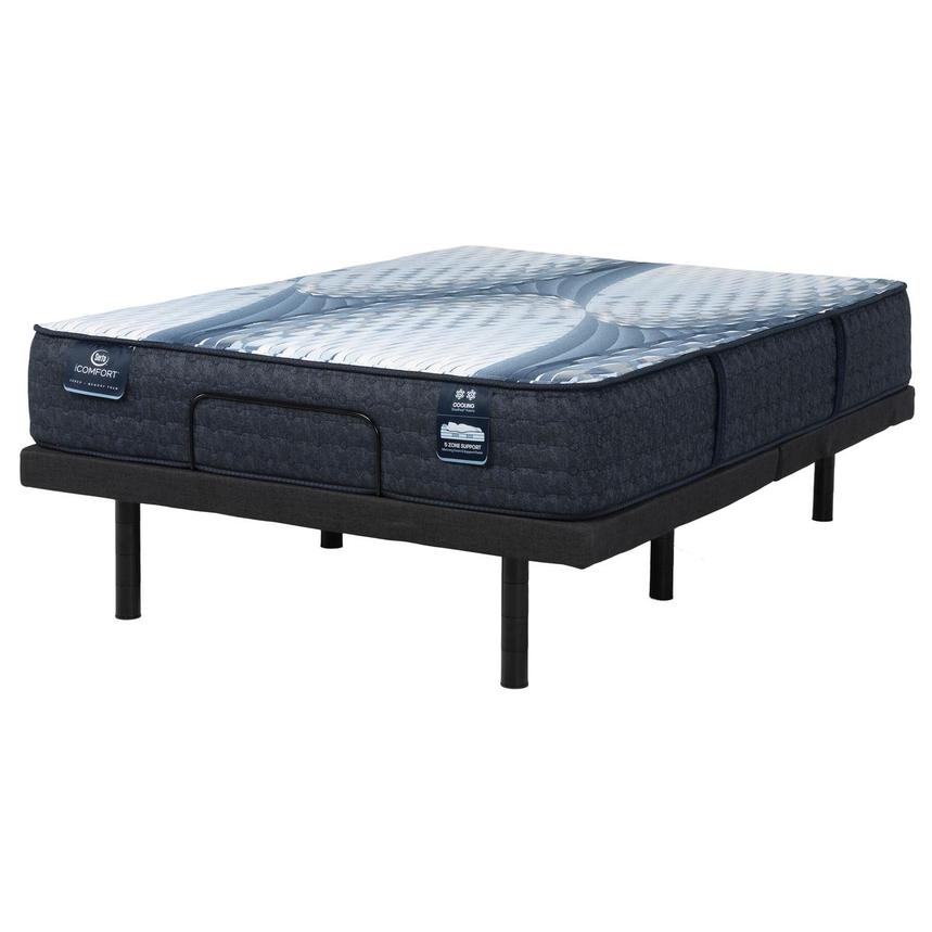 Elana-Firm Queen Mattress w/Motion Renew Powered Base by Serta®