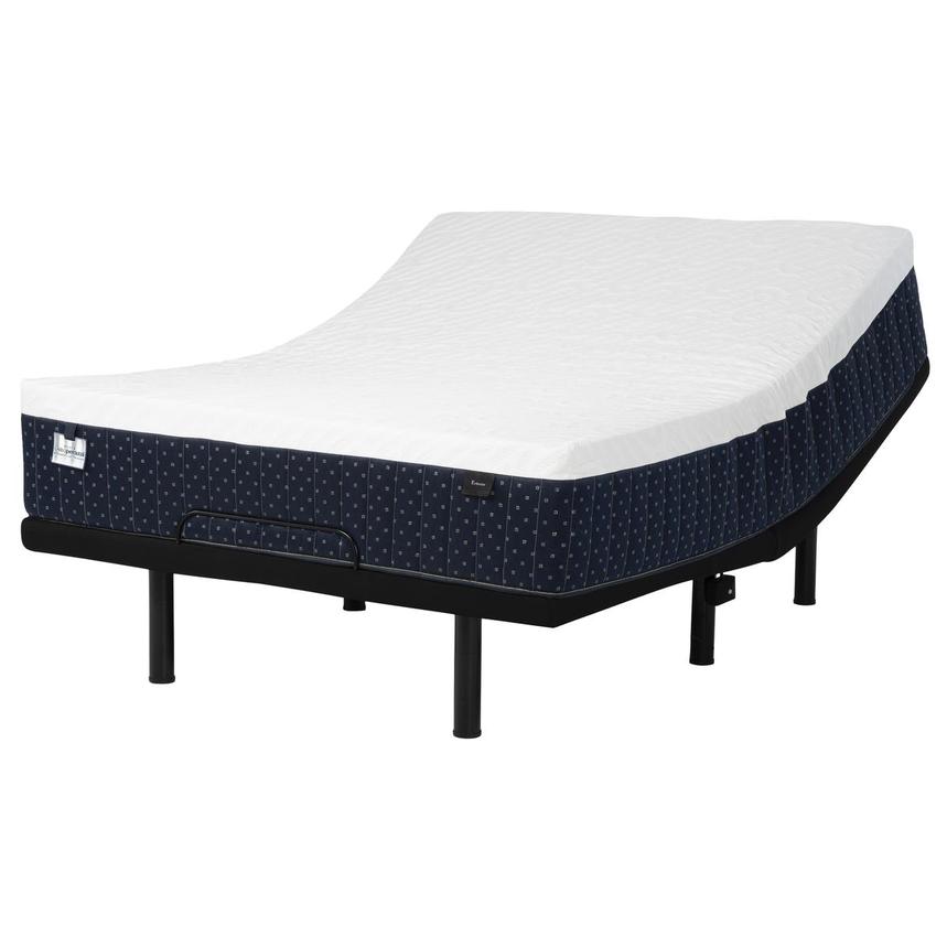 Erbezzo-Medium Queen Mattress w/Donalie Powered Base by Carlo Perazzi Elite  alternate image, 2 of 4 images.