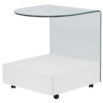 Maria White Side Table