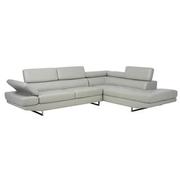 Tahoe Gray Corner Sofa w/Right Chaise  alternate image, 3 of 14 images.
