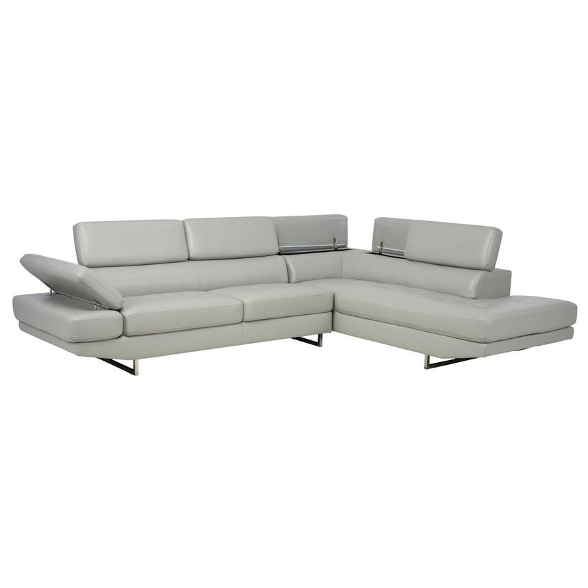 Tahoe Gray Corner Sofa w/Right Chaise  alternate image, 4 of 14 images.