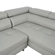 Tahoe Gray Corner Sofa w/Right Chaise  alternate image, 8 of 14 images.