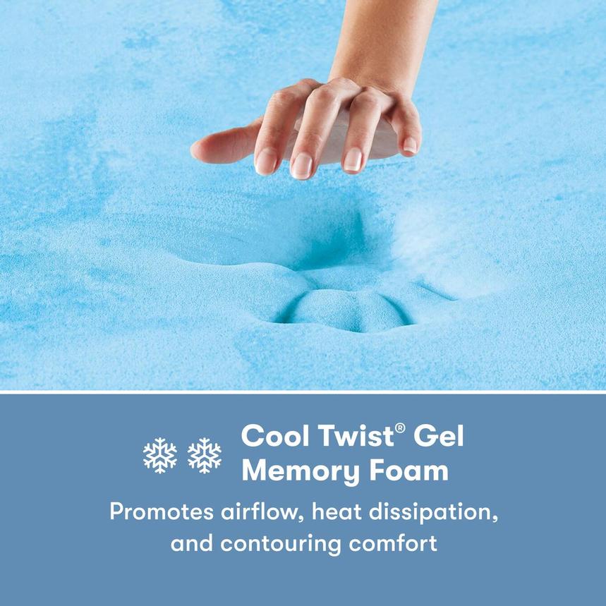 Kendal-Medium Twin XL Mattress w/Regular Foundation by Serta iComfort  alternate image, 5 of 6 images.