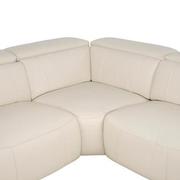 Cordova Cream Leather Power Reclining Sectional with 7PCS/3PWR  alternate image, 4 of 13 images.