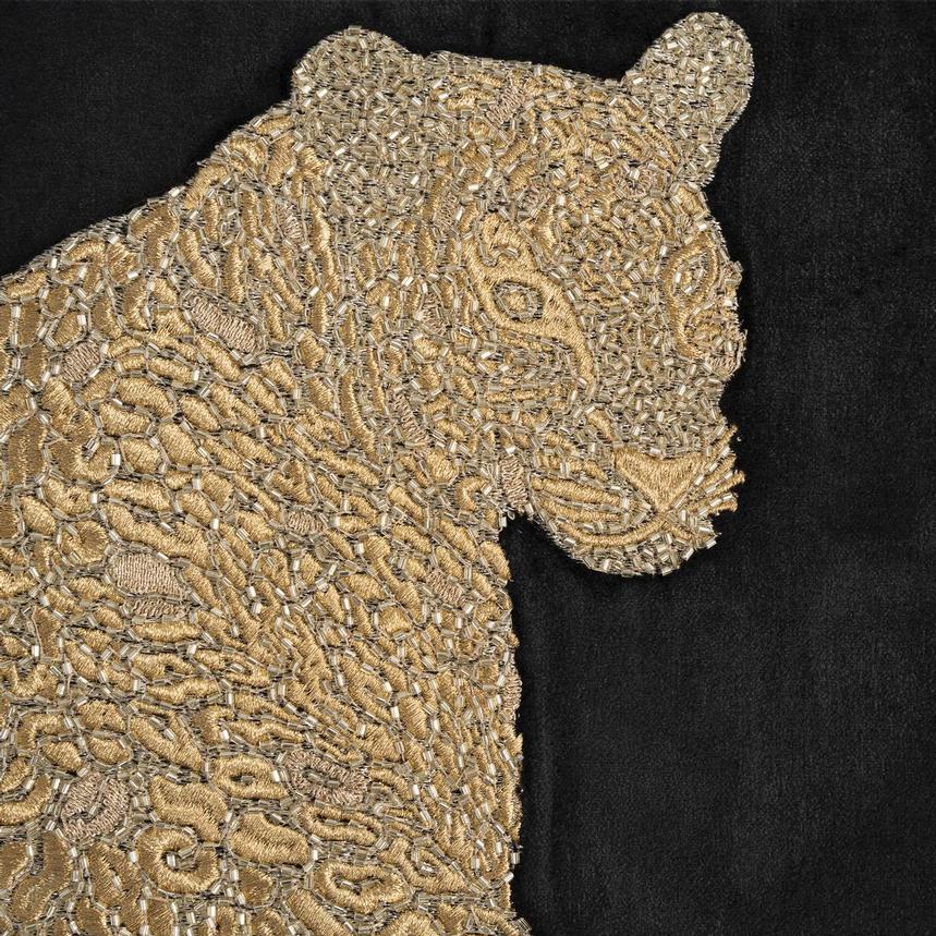 Pars Black Accent Pillow  alternate image, 3 of 4 images.