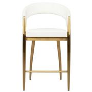 Britney White Counter Stool  alternate image, 2 of 8 images.