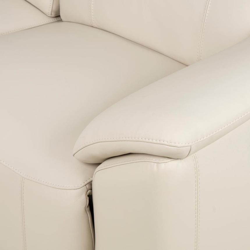 Cordova Cream Home Theater Leather Seating with 5PCS/2PWR alternate image, 10 of 11 images.