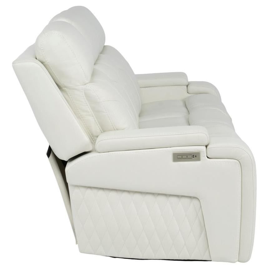 Zeus Leather Power Reclining Sofa  alternate image, 6 of 16 images.