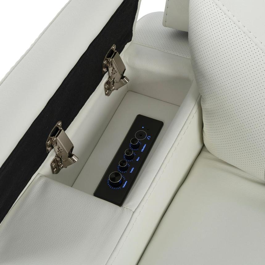 Zeus Leather Power Recliner alternate image, 10 of 14 images.