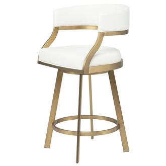 Fleur Swivel Counter Stool