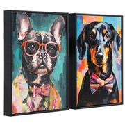 Bow Wow Chic Canvas Wall Art  alternate image, 2 of 6 images.