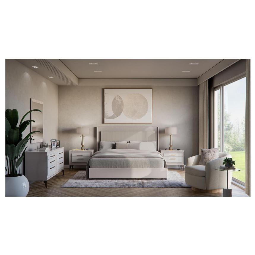 Ellene Queen Panel Bed  alternate image, 2 of 8 images.